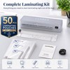 MAXDONE Laminator Machine 9-Inch - 5-in-1 Thermal Laminator Kit