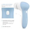 Rechargeable Facial Cleansing Spin Brush Set with 7 Exfoliating Brush