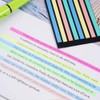 320Pcs Transparent Highlighter Tapes，Removable Sticky Tabs for Annotating Books, Long