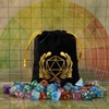 Polyhedral Dice, Coyeekn 7 x 7 Sets (49 Pieces) Polyhedral