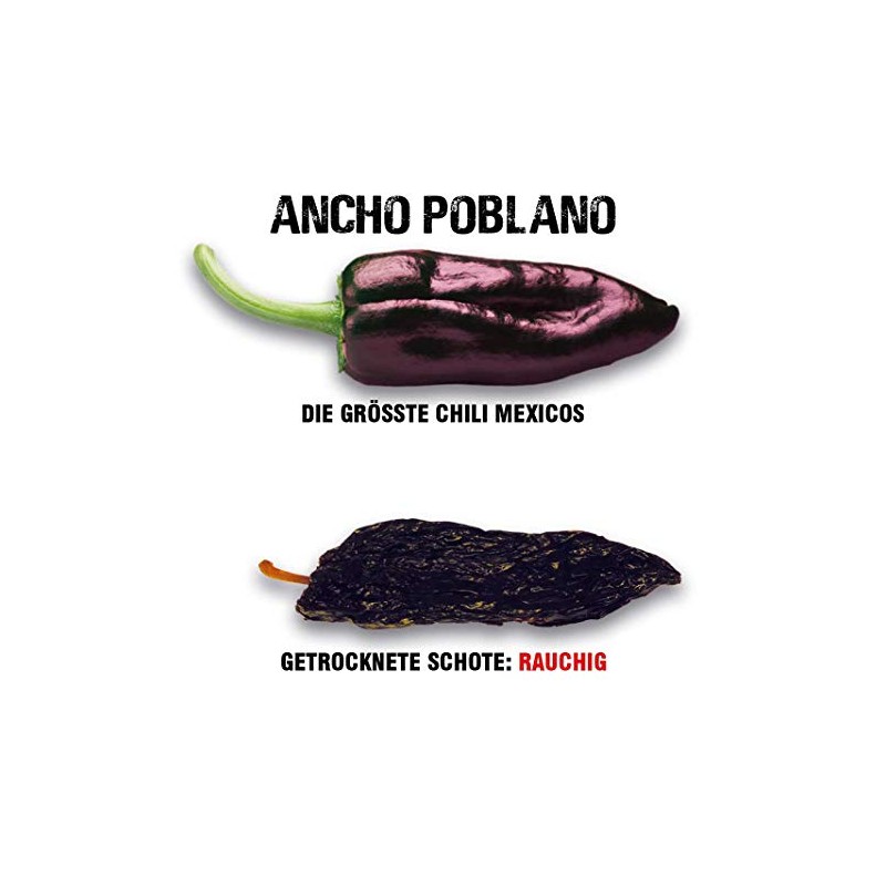 Scovilla s Ancho Poblanao Dried, 40 g