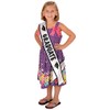 Beistle Kid Graduate Satin Sash-1pc, 27 by 31/2-Inch, White/Black
