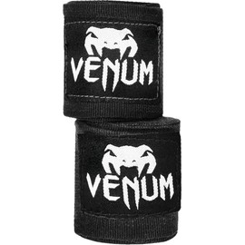 Venum Boxing Hand Wraps, Black, 4-Meter