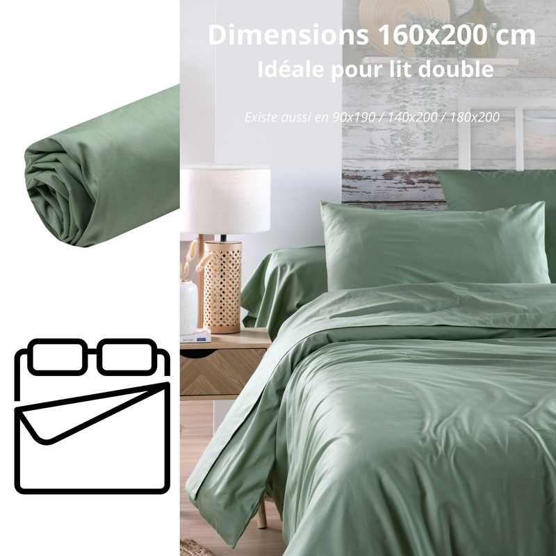 STOF - Fitted Sheet - Size 160 x 200 cm