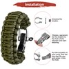 TIXIPEM Paracord Bracelet Shackle Buckle [5PCS] - Adjustable Metal Pattern