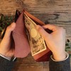 LITSTA Coin Wallet 3 Compact Wallet with Coin Holder Red