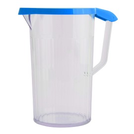 Harfield 1.1 Litre Clear Jug and Lid (Blue)