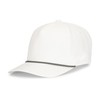 Pacific Headwear Weekender Cap, White/Graphite/White