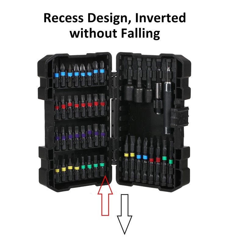 Drill and Screwdriver Bit Set, Weytoll 45PCS Drill Bit Set