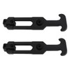 Tiardey Pack of 2 Flexible Rubber T-Handle Pull Latches for