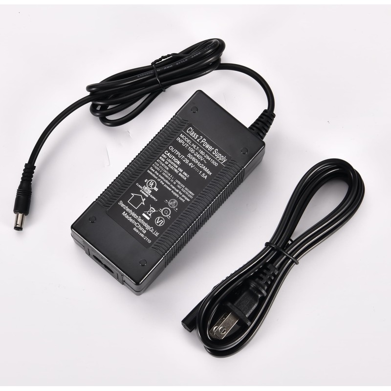 29.4V 1.5A Charger for Electric Scooter,Suituble for gotrax Scooter GKS,GKS