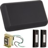 Craftmade CK1001-FB Chime Kit includes Flat Black Door Chime, T1610