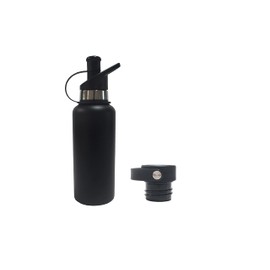 RIPURI BLACKCAT Water Bottle Tumbler, 20.3 fl oz (600 ml)