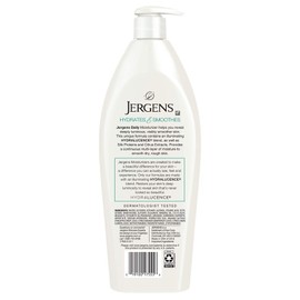 Jergens Daily Moisture Dry Skin Moisturizer, 21 Ounce Body Lotion, with HYDRALUCENCE blend, Silk Proteins, and Citrus Extract, to help Restore Skin Luminosity