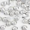 Eleegem 400PCS SS30 Flatback Rhinestones | 12-Facet Diamond-Cut Glass Gems