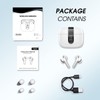 Wireless Earbuds, Bluetooth 5.3 Headphones with 4 ENC Noise Cancelling