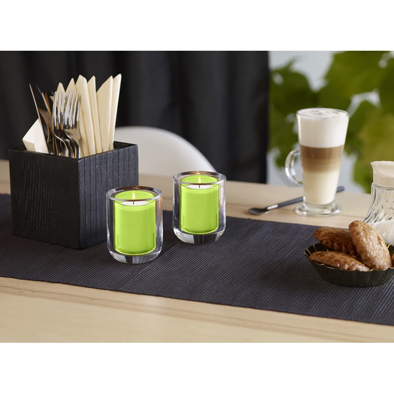 BOLSIUS 24 Hour Votive Candles - 20 Pack Relight Candles