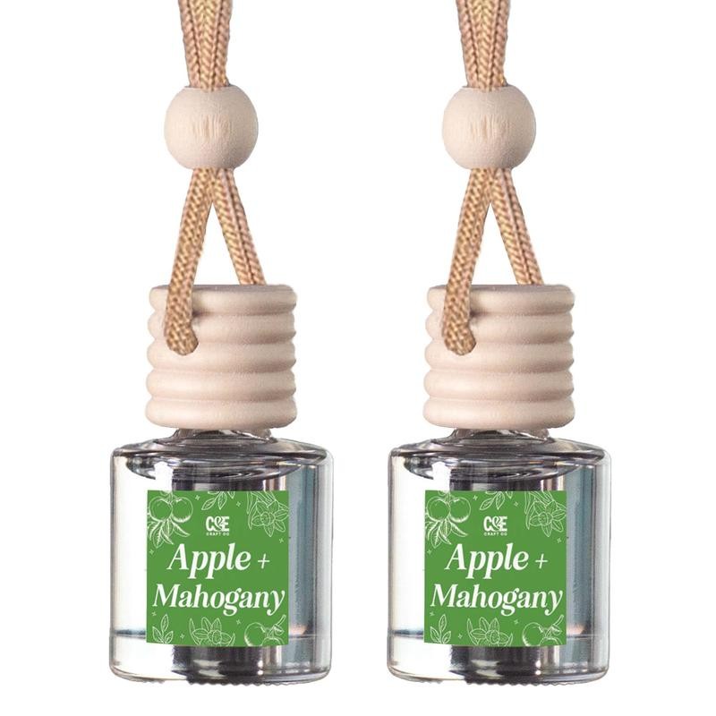 Scented Car Freshener 2 Pack - Long-lasting Fragrance:_Sugar Cookie