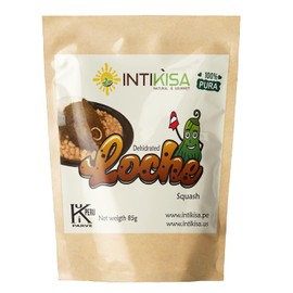 Intikisa | Dehydrated Squash | Vegan |100% Natural | Organic Superfood | Gastronomy | Gluten Free | Kosher Certified | 3.00 oz. (85g).