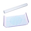 ROSENICE Acrylic Clay Roller with Acrylic Plate with Measuring Grid