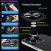 JFStene Camera Lens Protector for iPhone16 Pro/iPhone16 Pro Max Camera