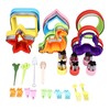 26PCS Sandwich Cutter and Sealer Set Stainless Steel Bread Cookie