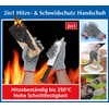 Maximex Pair of Heat and Cut Protection Gloves Ladies Size