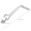 Shanrya Kickstarter Folding Lever, Kickstarter Lever Pedal Non-Slip Rotatable for