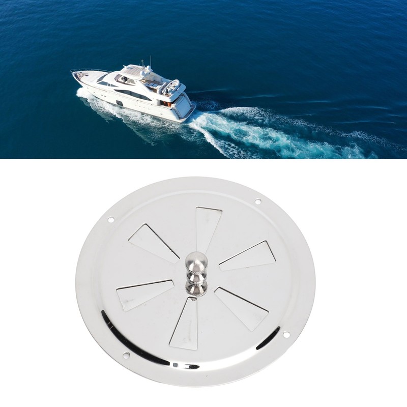 Butterfly Vent 304 Stainless Steel Cabin Round Louver Air Vent