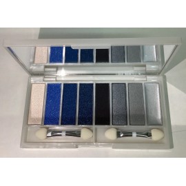 Eyeshadow R.E.I.G.N LOT OF 2 Smokey Eye Shadow Palette BLUES & GRAYS 10.8g As PICT No Box