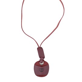 Hide & Drink, Eyeglasses Holder for Men and Women, Pen and Sunglasses Case, Full Grain Leather, Handmade Neck Strap, Sangria