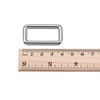 sourcing map Metal Rectangle Ring Buckles 31x15mm for Bags Belts