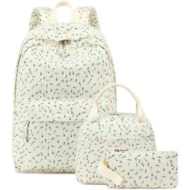 Bluboon School Backpack Teens Girls Boys Kids School Book Bags with Lunch Box Pencil Bag