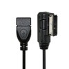 cablecc メディアイン AMI MDI USB AUXフラッシュドライブアダプターケーブル 車 フォルクスワーゲン 2014 A4