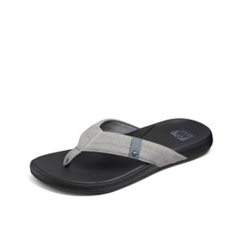 REEF Cushion Phantom 2.0 Men's Flip Flop, Ultra Soft Cushion Footbed, Shaded Grey, 12