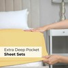 Extra Deep Pocket Queen Sheets - 4 Piece Breathable &