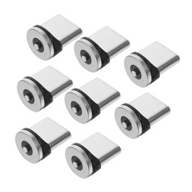 CAXUSD 360 Rotating Magnetic Phone Adapter Tip Type c Magnetic Charging Cable Adapter Multipurpose Design