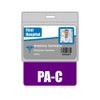 PA-C Badge Buddy Horizontal w/Height & Weight Conversion Charts (Oversized,