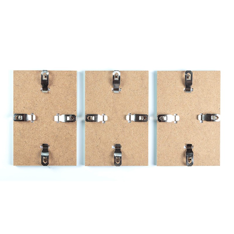 Glass Clip Picture Frames 5x7 in | 13x18 cm -