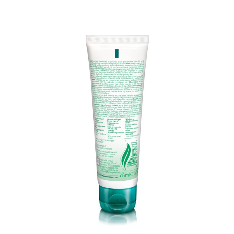 Himalaya Purifying Neem Scrub Helps Fights Pimples, Prevents Marks, Controls