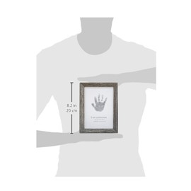 The Grandparent Gift Godmother Godchild Handprint Frame, Grey