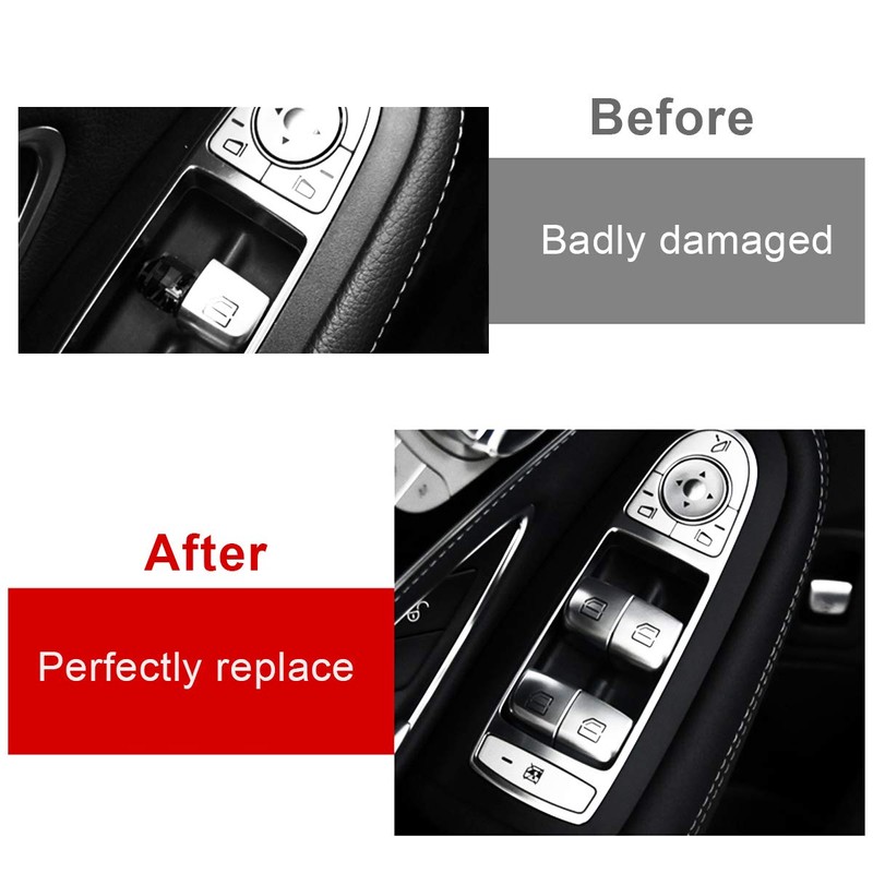 TTCR-II Interior Window Glass Lift Switch Button for Mercedes C