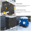 KLOLKUTTA Mini Split Air Conditioner Covers for Outside Units, Rectangular