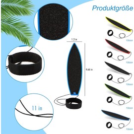 Pack of 5 Finger Surfboard, 5 Colours Miniature Surfboard Toy, Portable Creative Fingertip Toy for Children Teenagers Adults Surfers (Blue, Green, Yellow, Red, White)