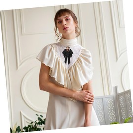 SOIMISS Crystal Bow Neck Tie Bow Tie Brooch Pin for Women Men Wedding Party Graduation Bow Tie Lapel Pin Suit Vest Accessories