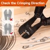 iCrimp Wire Rope Crimping Tool with Wire Rope Cutter and