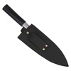 Qchengsan Cowhide Leather Knife Sheath, 8 Inch Chef Knife Guard,