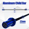 E.T.ENERGIC Kids Barbell 5LB Mini Barbell Bar 4ft for Beginner