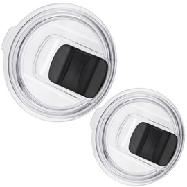 30 oz Tumbler Lid for YETI, Yeebline 2 Pack Replacement Magnetic Slider Switch Cup Lid Spill Proof Cup Lids Top Cover, Compatible with Yeti 30 oz Tumbler