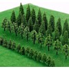 Pack of 25 Model Trees, Miniature, Train Trees, Railway, Landscape,